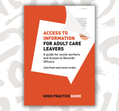 Access to information for adult care leavers book cover