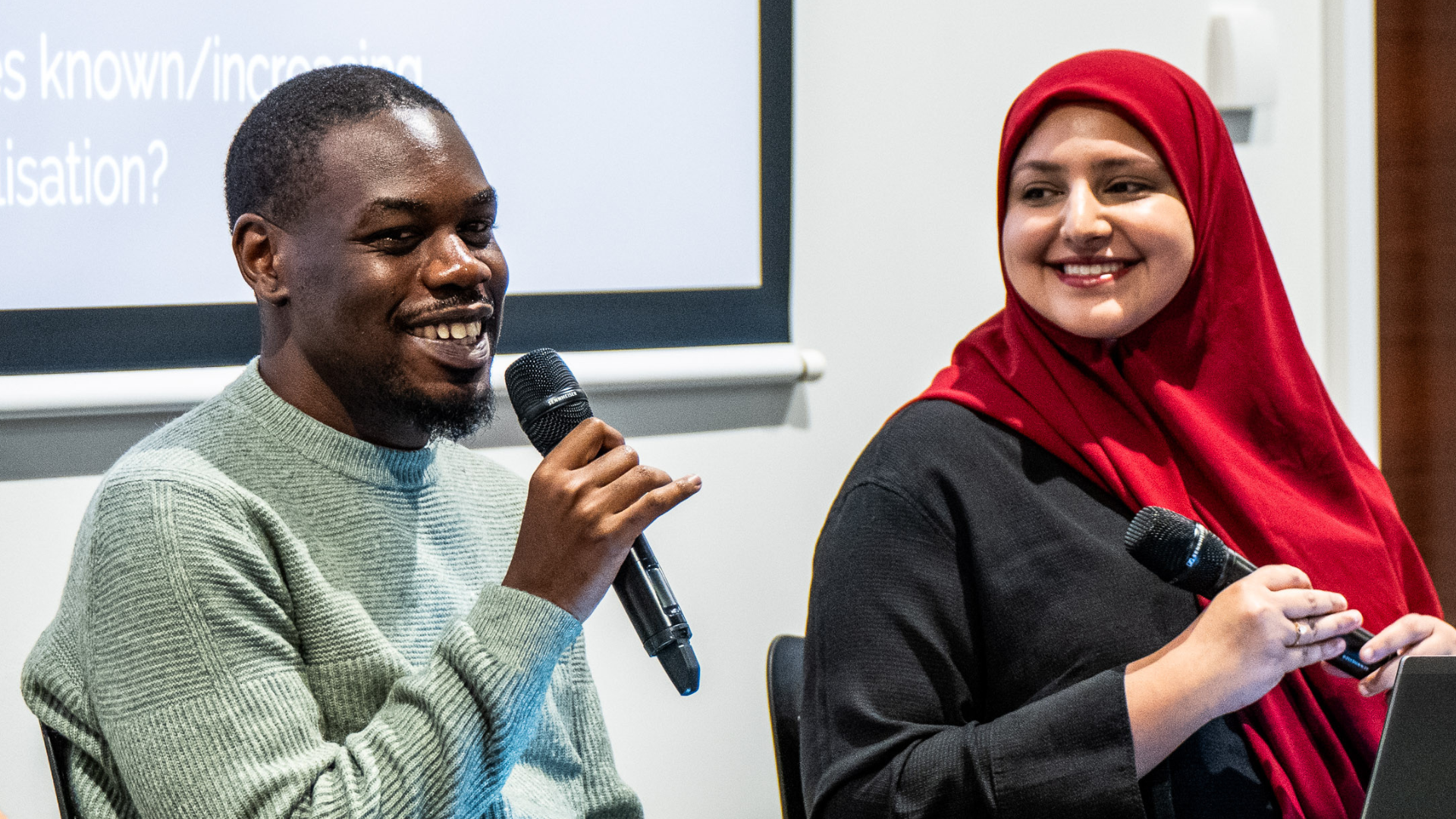 Emanuel Onapa and Anam Raja