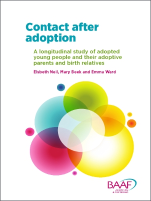 Contact after adoption summary cover