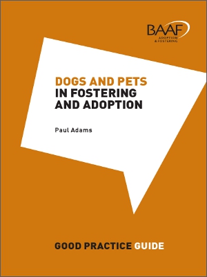 Dogs and pets in fostering and adoption cover