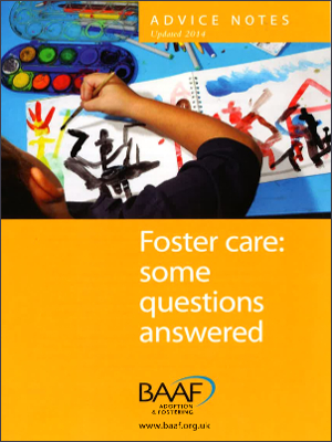Foster care: some questions answered