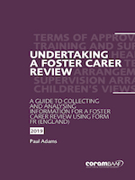 Undertaking a Foster Carer Review cover