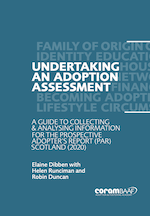 Undertaking adoption assessment Scotland cover