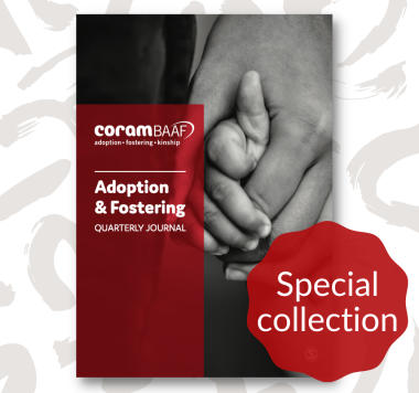 Adoption & Fostering journal cover
