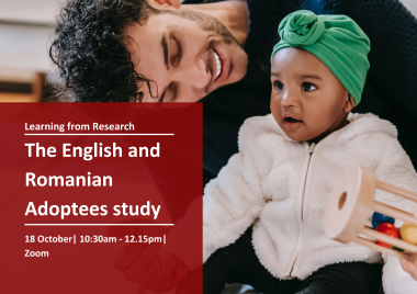 National Adoption Week: The English and Romanian Adoptees study (ERA)