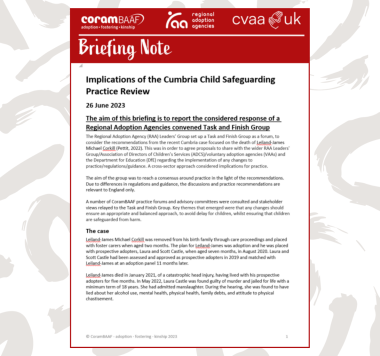 Document front cover