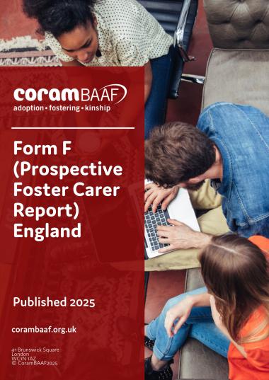 Form F front cover